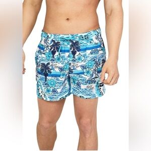 NWT Men’s Speedo Swim Shorts in Malibu Cruise